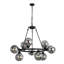 Lustre moderne 9 lumières Spoutnik