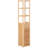 Kleankin Tall Bathroom Cabinet With Drawer And Slatted Shelves