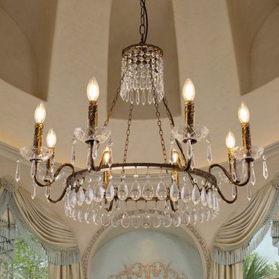 Anniejane 8 - Light Dimmable Empire Chandelier