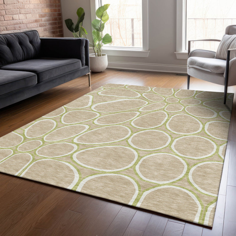 Tapis intérieur / extérieur brun clair Elantra , 10 pi x 14 pi