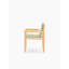 Oda Outdoor Teak Dining Armchair-1962237770