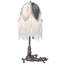 19" High Fabric Tulip Lighted Vanity Tray