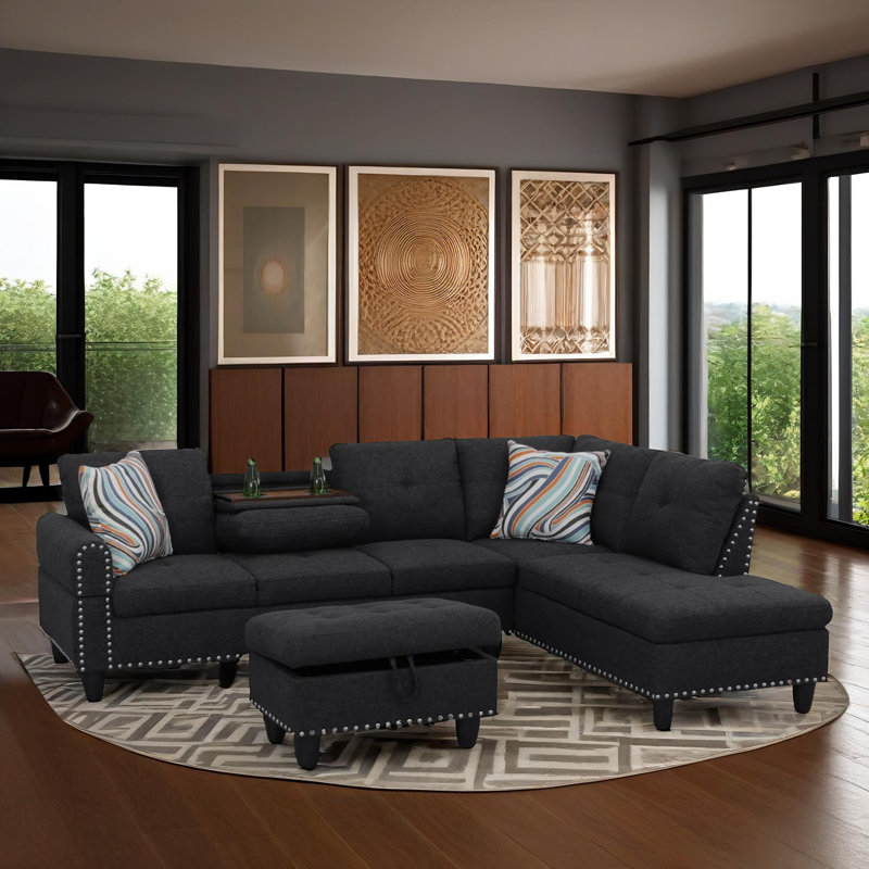 Ensemble de canapé modulaire 2 pièces Modo