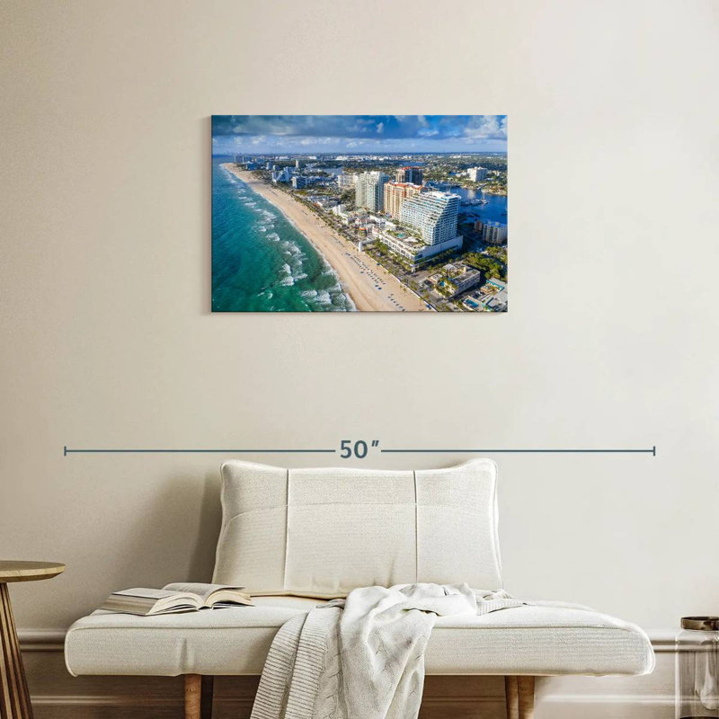 Gill Gill, plage de Fort Lauderdale, H 20 po x l 30 po