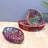 Colorful Set of 3 Jute Oval Baskets