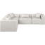 Canapé modulaire en similicuir 5 pièces Houswerth-94884300