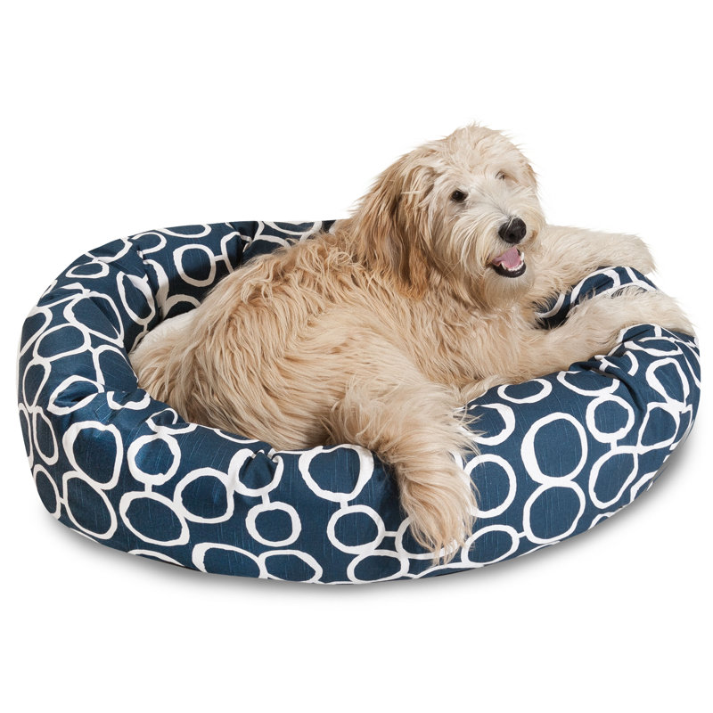 Fusion et sherpa bagel beignet, Grand ( l 29 po x P 40 po x H 9 po), Bleu marine