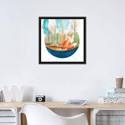 Renard et baleine I - impression