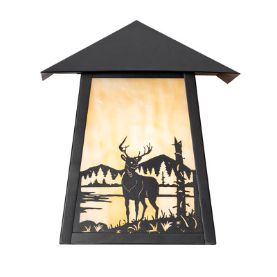 1 - Light Flush Mounted Sconce