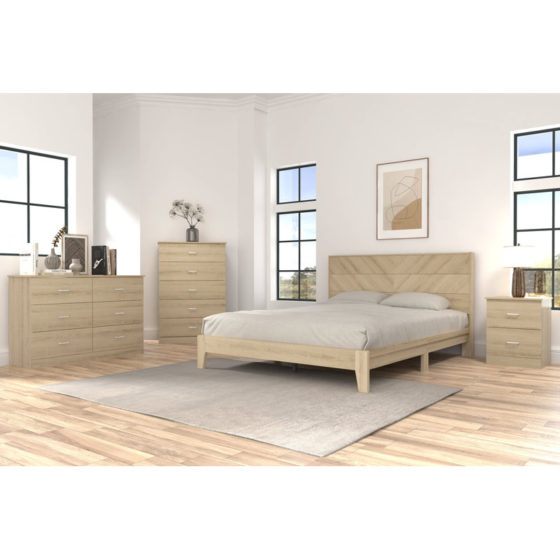 Curtis 4 Piece Bedroom Set, Queen
