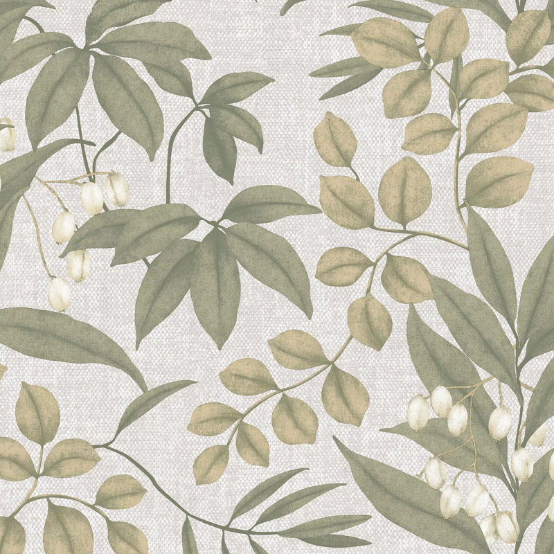 Superfresco Easy Persephone Floral Wallpaper, Beige