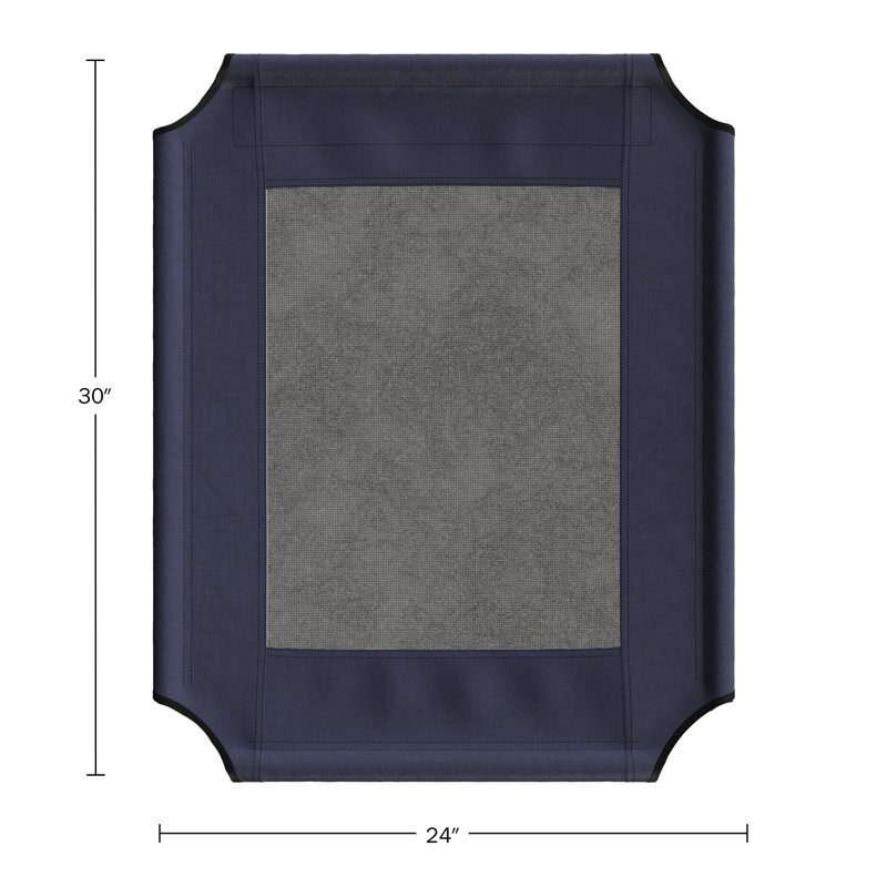 Housse pour lit pour chien PETMAker, bleu, H 7 po x l 30 po x P 24 po