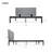 Kert Upholstered Metal Platform Bed-2086067286-2086479820