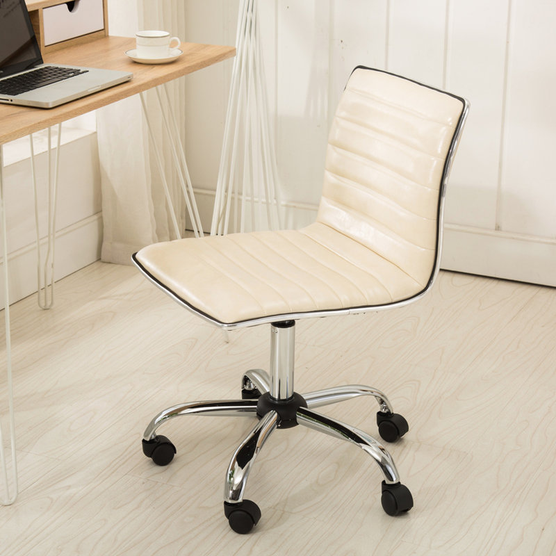 Adjustable Air Lift Office Chair, Beige