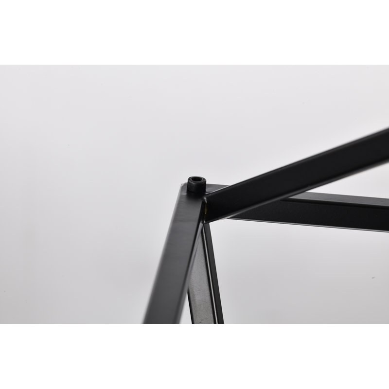 Drexil 4 -Light 12" Semi Flush Mount, Matte Black