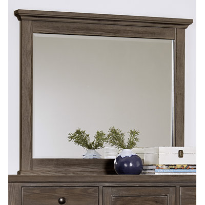 Erving Wood Flat Dresser Mirror