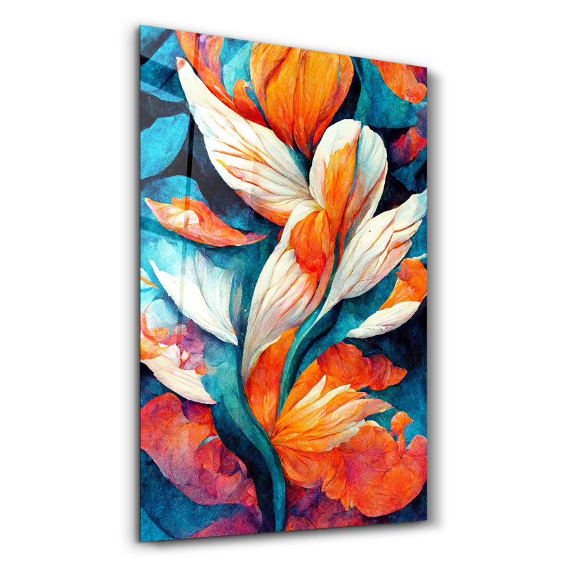 Decorative Tempered Glass Painting