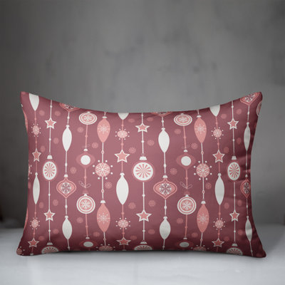 Abstract Reversible Throw Pillow