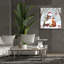  «Snowy Forest Friends» par Elle Media Group, art mural sur toile, 37 po x 37 po-2090160501