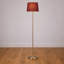 Elwaine 150cm Antique Brass Metal Floor Lamp