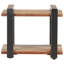 Lucinda 50cm W Iron Bedside Table-1776982326