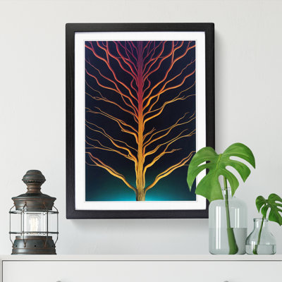 Poularies Gothic Tree Vol.2 - Framed Print