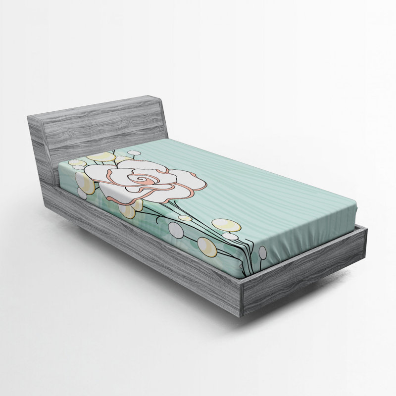 Microfiber Fitted Sheet, Twin Fitted Sheet