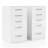 Alez 5-Drawer Storage Cabinet