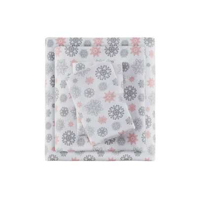 Gracie Mills Paradise Flannel Printed Sheet Set