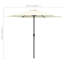 ClipperCove 270cm Market Parasol-876117171