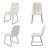 Derose Kitchen Dining Set, Extendable Dining Kitchen Table with Dining Chairs-122056378-122056381