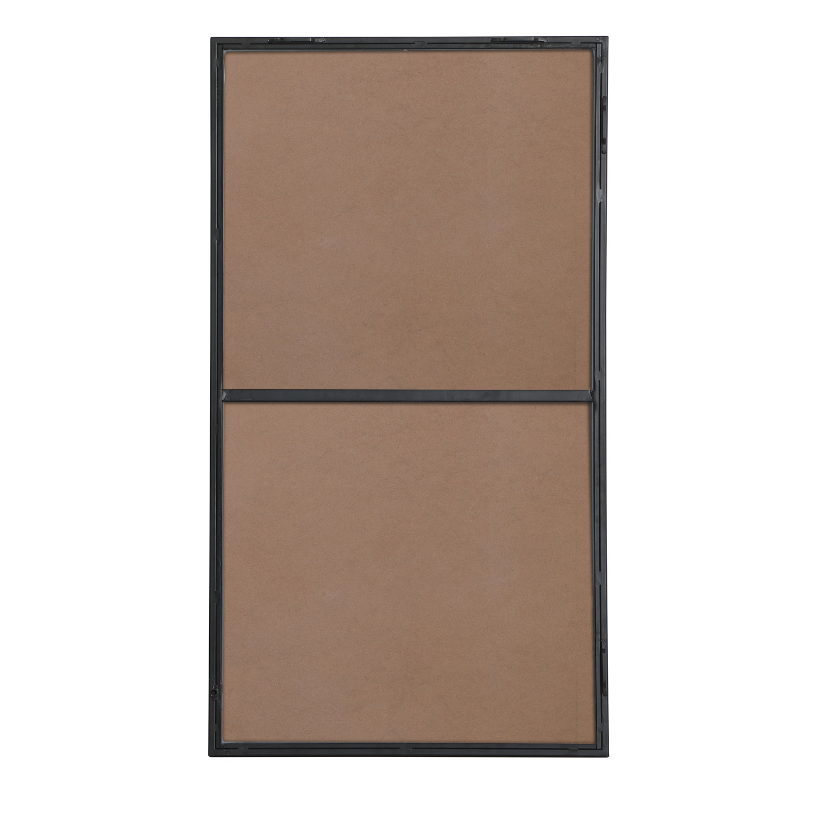 Sabine Metal Rectangle Wall Mirror, 36" x 20", Black