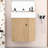 Maurice Modern Floating Bathroom Vanity with Ceramic Sink, Wave-Patterned Door and Storage Shelves-1959752465