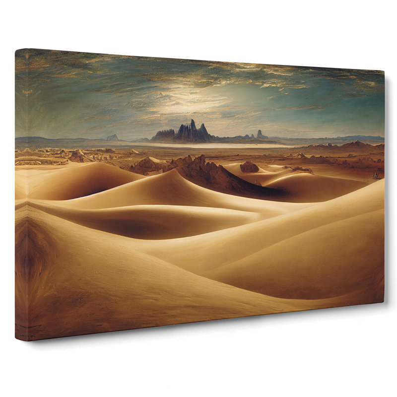 A Splendorous Desert - Wrapped Canvas, 40cm H x 60cm W x 3cm D