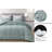 Washed Microfiber Bedding Honeycomb Comforter Set-81915322-81915325