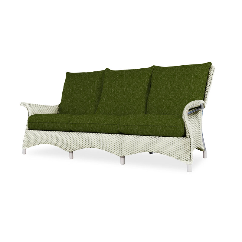 Mandalay Outdoor 3 - Seat, Ivory, Rumba Straw