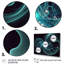 Turquoise galactique Superstring Space Harmony I - imprimé-791471428-791471431