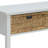 White Finish Console Table