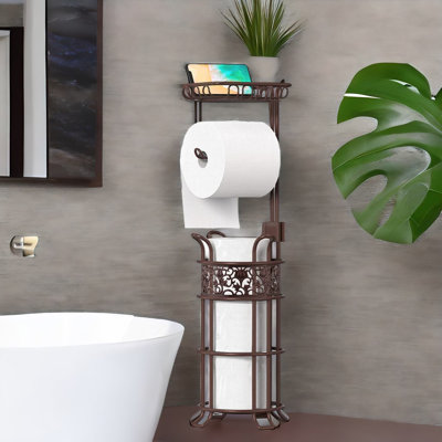 Free Standing Toilet Paper Holder