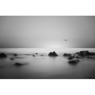 Sunset Over The Horizon - Wrapped Canvas Print