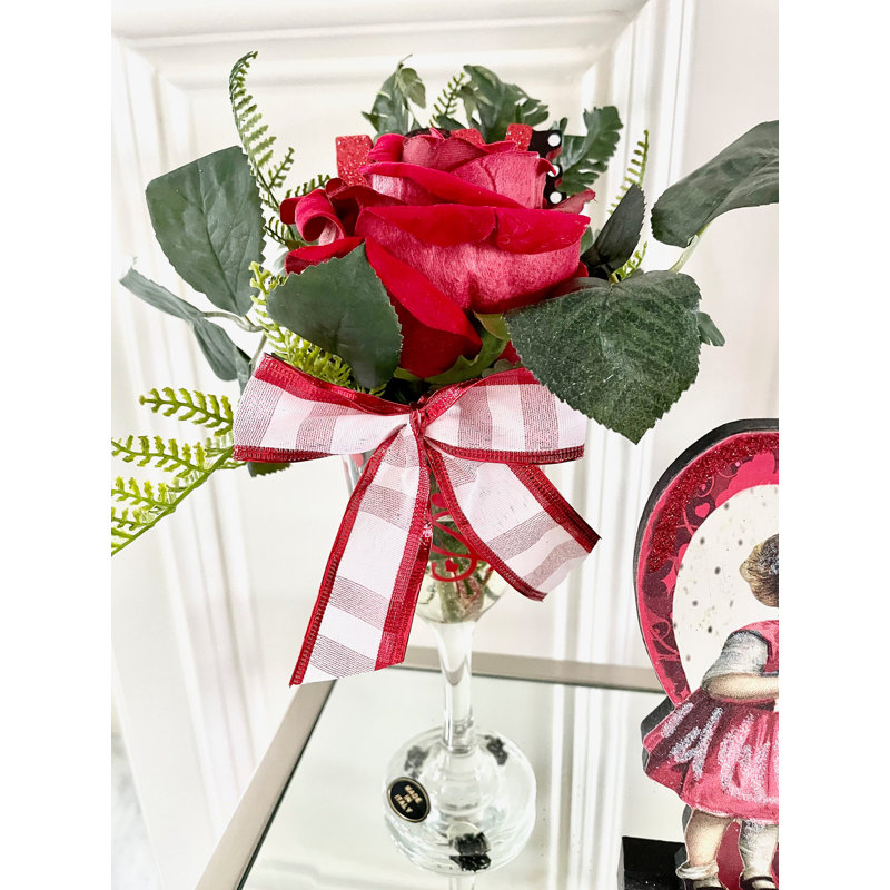 Centre de table Love Roses