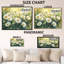 Summer Daisy Glow II - prairie blanche, art mural-681903018-681903024