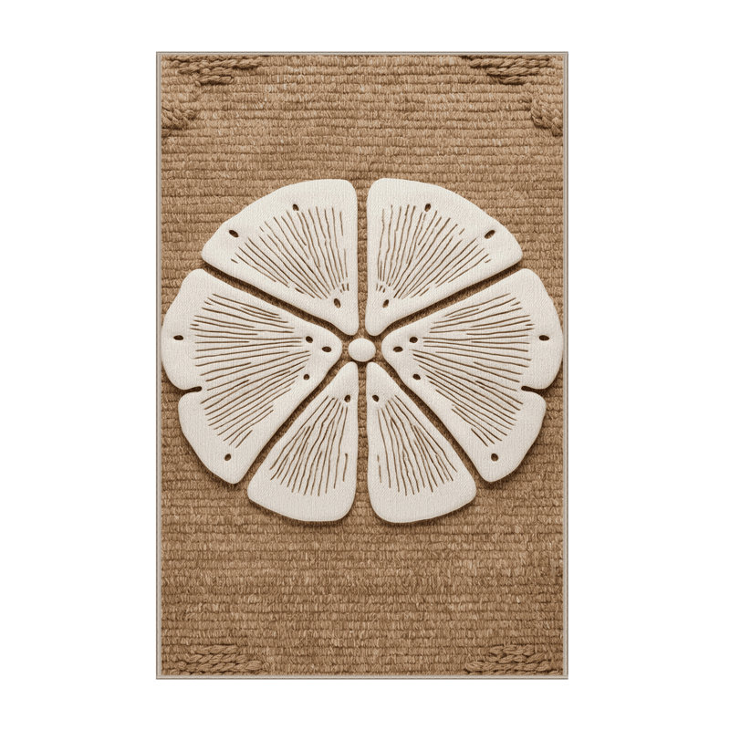  Tapis bord de mer lavable, Rectangulaire 2 pi x 3 pi