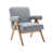 100 % lin gris clair est en rupture de stock