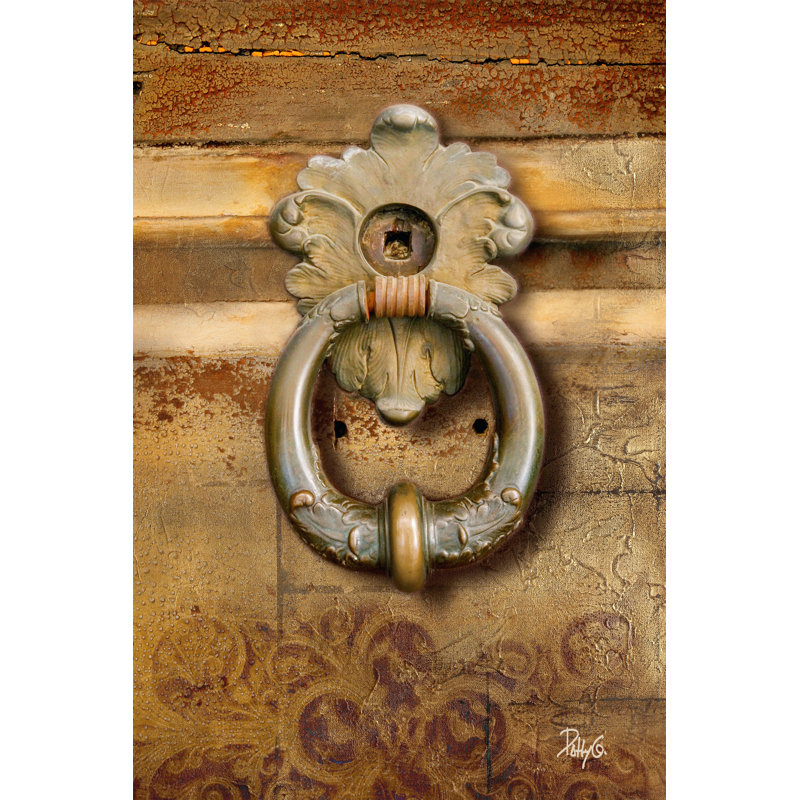 Handles On Gold III by Patty Q. - Wrapped Canvas Print,  30cm H  x  20cm W  