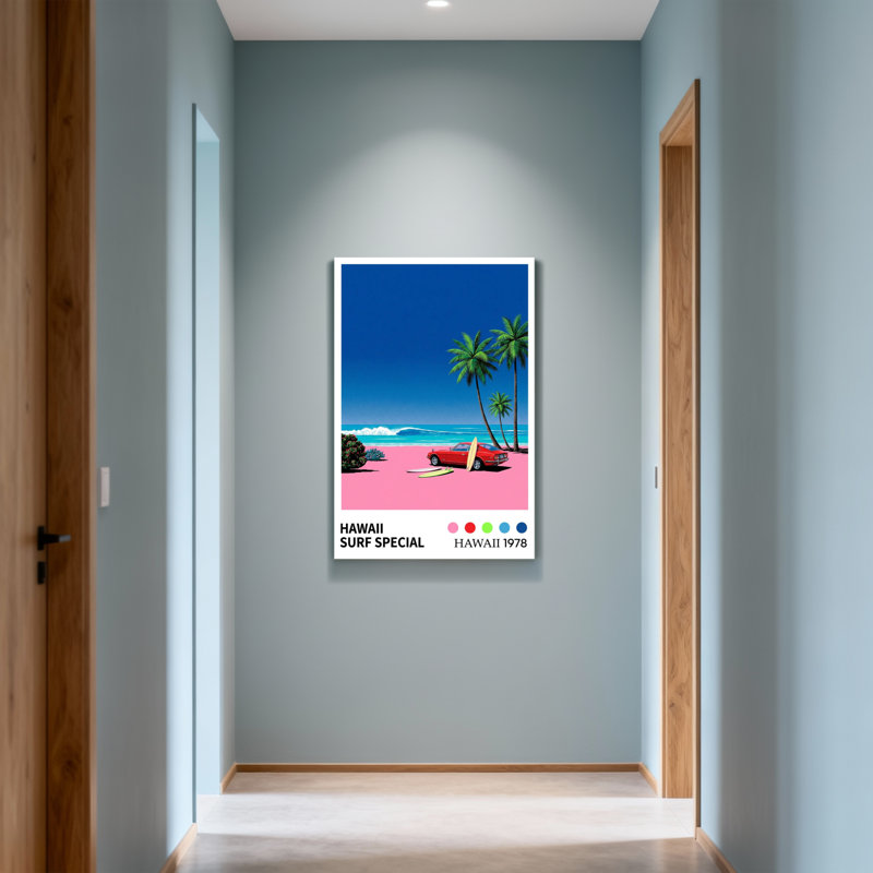 «Landscape & Nature Hawaii Surf Special», affiche d'art