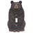 Black Bear 1 -Gang Toggle Light Switch Wall Plate