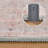 Pink Machine Washable Oriental Hallway Runner Rug-782397405-780964390