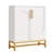Modern Sideboard Buffet Storage Cabinet With Adjustable Shelves