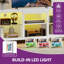  148 CM TV Unit, LED TV Stand Cabinet For 55/60 / 65 Inch Tvs With RGB Lights-994381801
